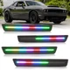 LED Dynamic Side Marker Bumper Front Rear Lights For Dodge Challenger 2015-2023
