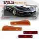 Front Bumper Signal+Rear Side Marker Lights For 93-97 Pontiac Firebird/Trans AM