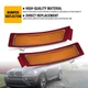 Pair Front Bumper Side Marker Reflector Lamps Fits BMW X5 E70 LCI 2011 2012 2013