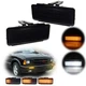 For 1994-97 Chevy S10 Blazer GMC Sonoma Smoked Lens Switchback LED Signal Lights