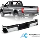 For 2023-2026 Ford F250 F350 Super Duty Rear Bumper w/o Park Assist Hole Chrome