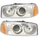 Headlights Pair Set for 99-02 GMC 99-02 Sierra C3/99-07 Denali/00-06 Yukon