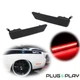 Red LED Bumper Rear Side Marker Lights For 08-14 Dodge Challenger/11-14 Charger