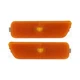 Pair Park Lights Set of 2 Front Left-and-Right for VW Left & Right Jetta City