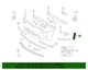 New Genuine Nissan Reflector Assy-Front Side,Rh 26140CD000 / 26140-CD000 OEM
