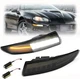 Smoked Lens LED DRL/Front Sequential Turn Signal Lights For 1993-02 Chevy Camaro