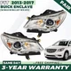 Pair For 2013-2017 Buick Enclave HID Headlights Lamp w/o AFS w/ Ballast + Bulbs