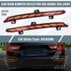 2pcs Rear Bumper Reflector LED Brake Turn Signal Light for Honda Accord 2018-22