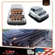 Clear Lens Amber LED Signal Lamps w/ White LED Lights For Mercedes W463 G-Class