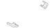 Genuine Ford Bumper End Cap HC3Z-17B807-BD