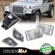 Crystal Clear Bumper Signal Lights + Fender Side Markers For 1997-06 Wrangler TJ