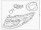 Genuine Hyundai 2018-2019 Sonata Tail Lamp 92401-C2600