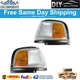 Turn Signal Side Corner Marker Light Pair Set For 1987-1996 Olds Cutlass Ciera