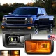 For Chevy Silverado 1500 (2007-2015 ) 6000K LED Fog Lights 5202 Driving Lamp DRL