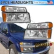 Headlights Assembly+Bumper Lights For 2004-2012 Chevy Colorado GMC Canyon 04-12 Headlights Assembly+Bumper Lights For 2004-2012 Chevy Colorado GMC Canyon 04-12