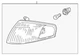 Genuine Mazda 2000-2002 Mazda626 Parking/Turning Combination Light GG2A-51-070B