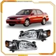 For 1998-2000 Toyota For Corolla Headlights Assembly Housing Left+Right Pair