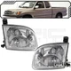 Pair LH RH CAPA Halogen Headlights fits TOYOTA 00-04 TUNDRA [REGULAR ACCESS CAB]