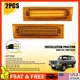 LED Front Side Marker Light For 81-91 Chevrolet Chevy GMC C10 C20 C30 Blazer C/K