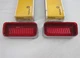 * NOS 1969 Chevy BelAir Biscayne L/R Rear Tail Light Lamp Lens GM 5961185 1186