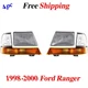 For 1998-2000 Ford Ranger Headlights & Corner Parking Lights Left & Right 4pc