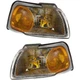 Pair Corner Lights Lamps Set of 2  Left-and-Right Left & Right for Thunderbird