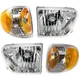 Headlight Kit For 1998-2001 Mercury Mountaineer Left and Right 4pc