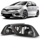 Fog Lights Clear Lens For 16-18 Toyota Corolla IM/16 Scion iM Driving w/Switch 