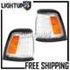 Left Right Pair Parking Marker Signal Lights for 1989-1991 TOYOTA PICKUP 2WD