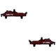 New Pair Of Back Up Light Assembly Fits Hyundai By 92406-S8550 92405-S8550