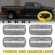 4X For Dodge RAM 2500HD/3500HD 2010 11-2018 Dually Bed LED Side Marker Lights EH