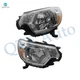 Pair of 2 Front Left-Right Headlights Assembly For 2012-2015 Toyota Tacoma