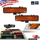 Front Bumper Parking Marker Light Set For 83-93 Chevrolet S-10 / 82-90 GMC S-15