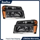 DimFlux Headlights Assembly for 04-12 Chevy Colorado GMC Canyon Black Housing DimFlux Headlights Assembly for 04-12 Chevy Colorado GMC Canyon Black Housing