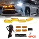 Front Grille Lights Kit For 2019-2024 Toyota RAV4  LE SE XLE XSE Limited LED