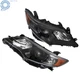Projector Headlights Assembly For 2012 2014 Toyota Camry L/LE/XLE Black Pair