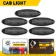 For Freightliner Cascadia A0684737000 LED Roof Marker Clearance Lights 5x Amber