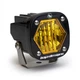 Baja Designs 5000K S1 Amber Wide Cornering LED Light Pod With Black Housing