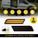 New For Ford Transit Connect 2010-13 Pair LED Turn Signal Light Smoked Len Amber