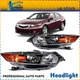 For 2010-2014 TSX LED Tube Projector Headlights Headlamps Pair Replacement