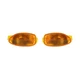 NEW TURN SIGNAL LIGHTS PAIR FITS BUICK LESABRE 2000-2005 GM2531122 10386585