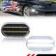 Clear Lens White Full LED Front Side Marker Lights For Dodge 92-02 Viper SR I II Clear Lens White Full LED Front Side Marker Lights For Dodge 92-02 Viper SR I II