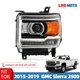 For 2015-2019 GMC Sierra 2500 Halogen w/ LED DRL Projector Headlight Driver Side