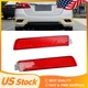 2PCS Rear Bumper Reflector For 13-18 Nissan Set Sentra 45548 Infiniti FX35 FX50