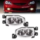 For 2006 2007 2008 Acura TSX Fog Lights Driving Lamp W/Bulbs Driver & Passenger