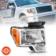 For 09-14 Ford F150 Right RH Passenger Side Chrome Headlight Head Lamp Assembly