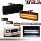 Smoked DRL Turn Signal w/ AmberLED Lights For 94-97 Chevy S10 Blazer GMC Sonoma Smoked DRL Turn Signal w/ AmberLED Lights For 94-97 Chevy S10 Blazer GMC Sonoma