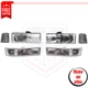 Corner Lights, Headlights and Parking Lights set 6 pc for 95-05 GMC Safari SLE