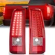 LED Tail Lights Assembly Fit for Chevy Silverado 1999 2000 2001 2002 GMC 99-07