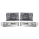 Headlight Turn Signal Light For 97-98 Jeep Grand Cherokee Kit